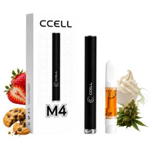 Kit puff CBD rechargeable avec batterie compatible 510 et cartouche CBD 47% 1 ml