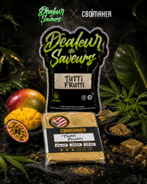 Dealeur de Saveurs × CBD MAKER - Dry Sift TUTTI FRUTI